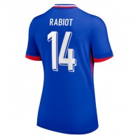 Dámy Fotbalový dres Francie Adrien Rabiot #14 ME 2024 Domácí Krátký Rukáv